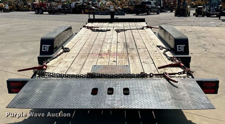 image for item DV5937 2022 Behnke  TBCT2016ET tilt deck equipment trailer