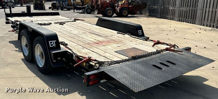 image for item DV5937 2022 Behnke  TBCT2016ET tilt deck equipment trailer