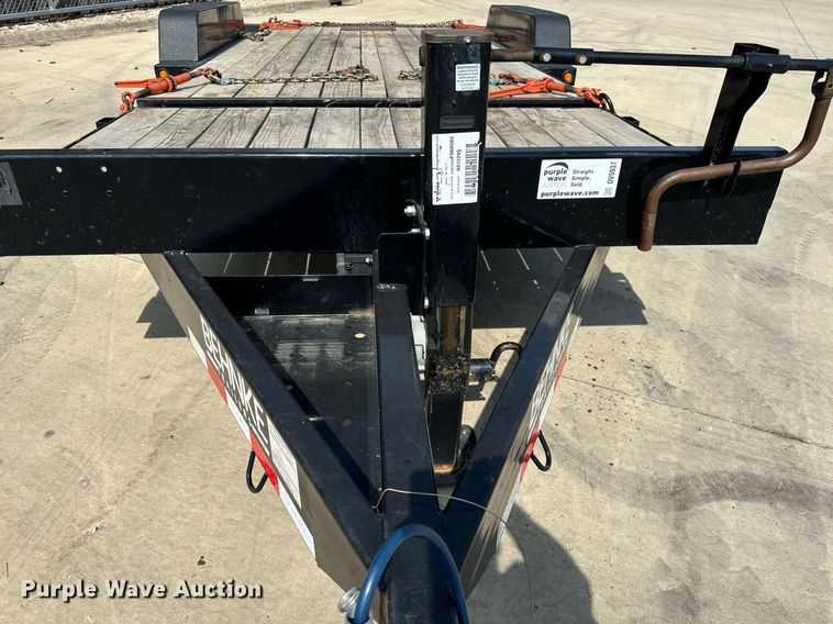 image for item DV5937 2022 Behnke  TBCT2016ET tilt deck equipment trailer