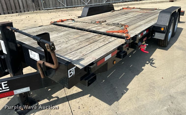 image for item DV5937 2022 Behnke  TBCT2016ET tilt deck equipment trailer