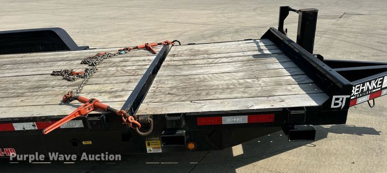 image for item DV5937 2022 Behnke  TBCT2016ET tilt deck equipment trailer