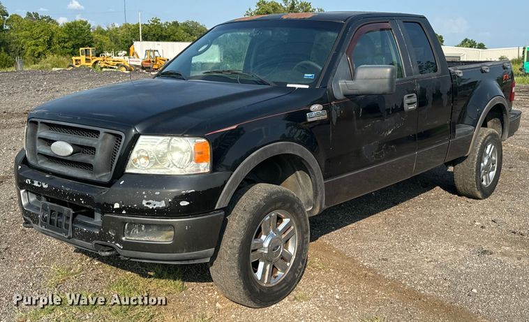 image for item DX0990 2005 Ford F150 SuperCab pickup truck