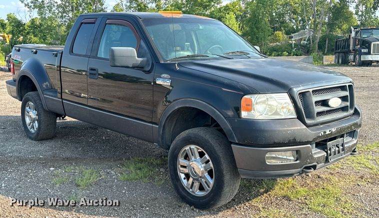 image for item DX0990 2005 Ford F150 SuperCab pickup truck