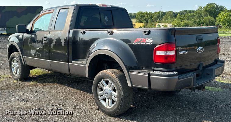 image for item DX0990 2005 Ford F150 SuperCab pickup truck