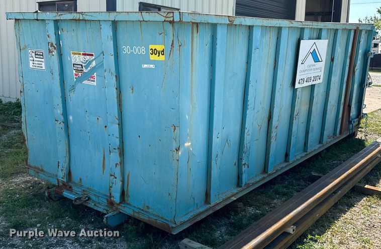 image for item DX1038 Roll-off dumpster