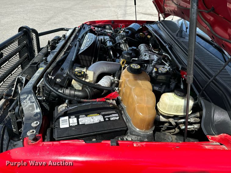 image for item DX1262 2008 Ford F550 Super Duty Lariat Crew Cab flatbed truck