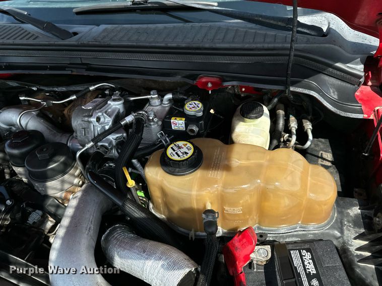 image for item DX1262 2008 Ford F550 Super Duty Lariat Crew Cab flatbed truck