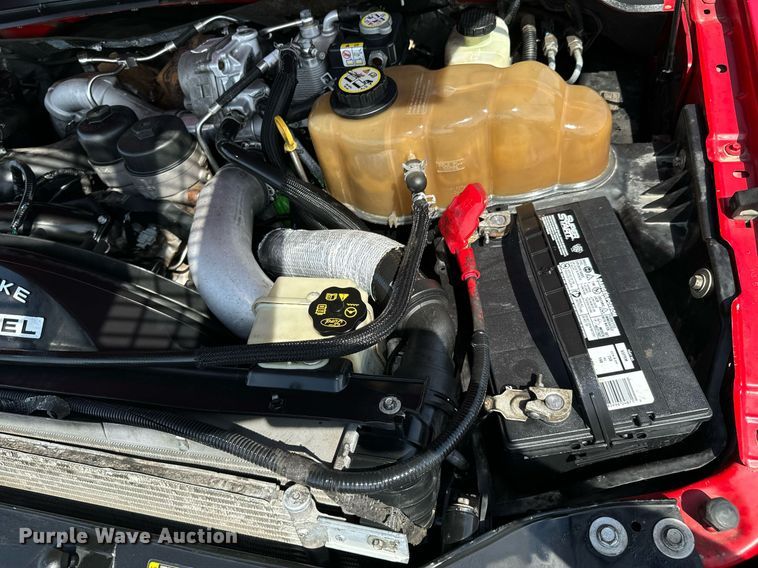 image for item DX1262 2008 Ford F550 Super Duty Lariat Crew Cab flatbed truck