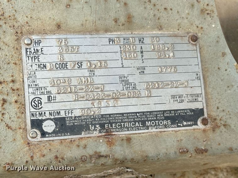 image for item DX1267 Spencer Turbine centrifugal blower