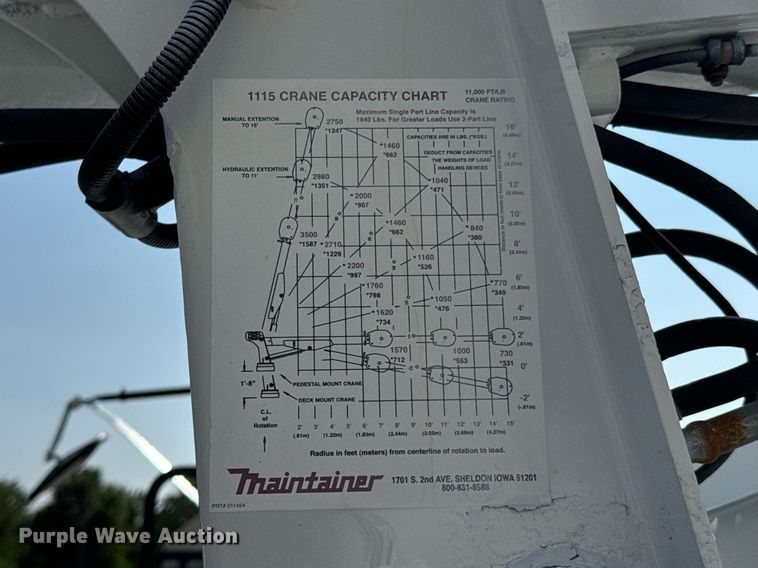 image for item DX1298 2008 Ford F550 Super Duty XL utility / service truck