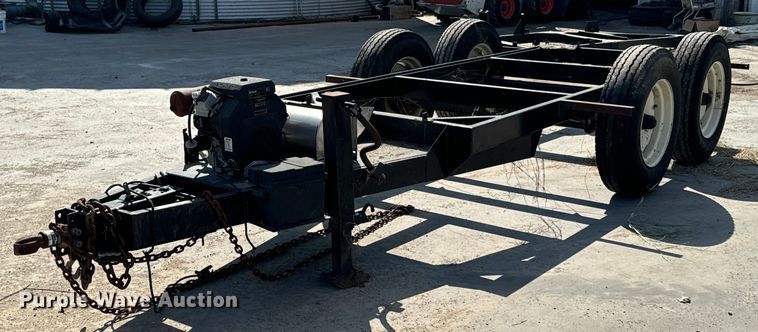 image for item DX1326 Shop built trailer frame