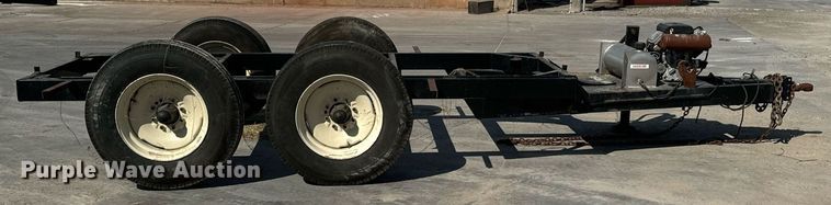 image for item DX1326 Shop built trailer frame