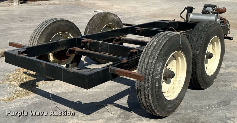 image for item DX1326 Shop built trailer frame