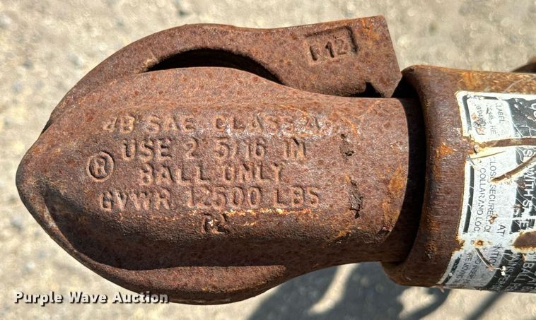 image for item DX1326 Shop built trailer frame