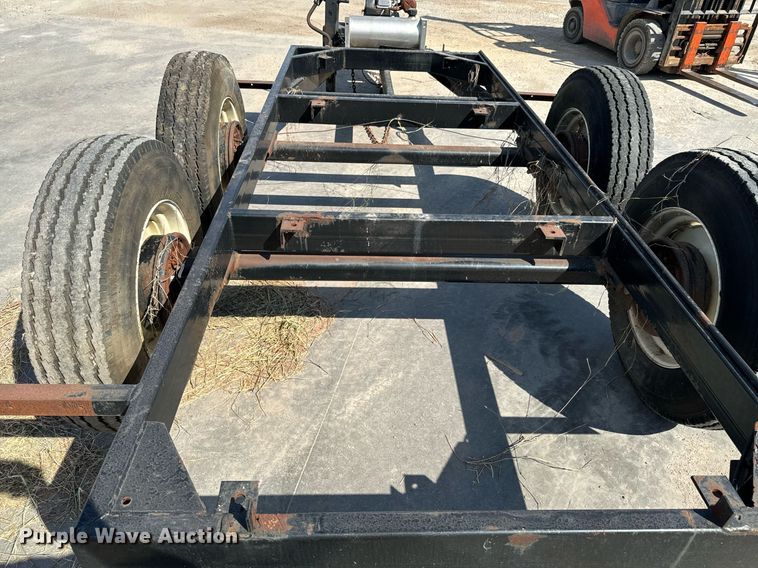 image for item DX1326 Shop built trailer frame