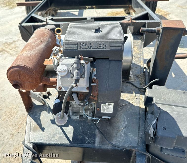 image for item DX1326 Shop built trailer frame