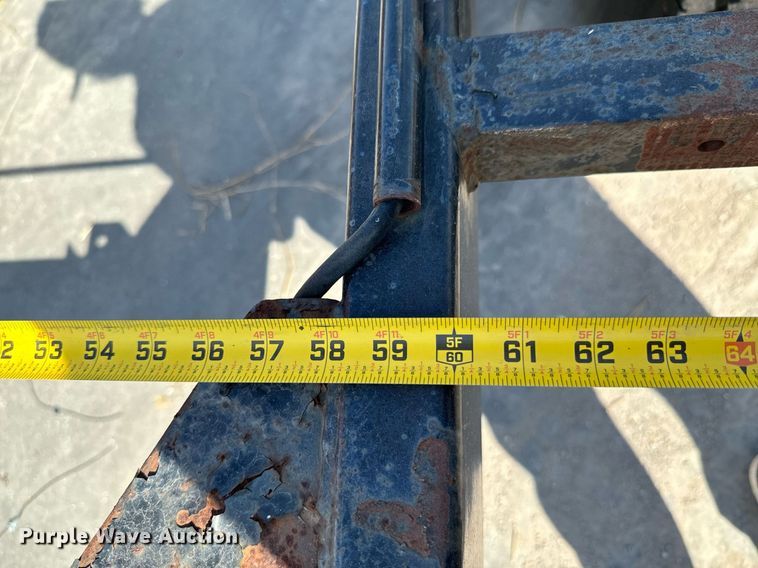 image for item DX1326 Shop built trailer frame