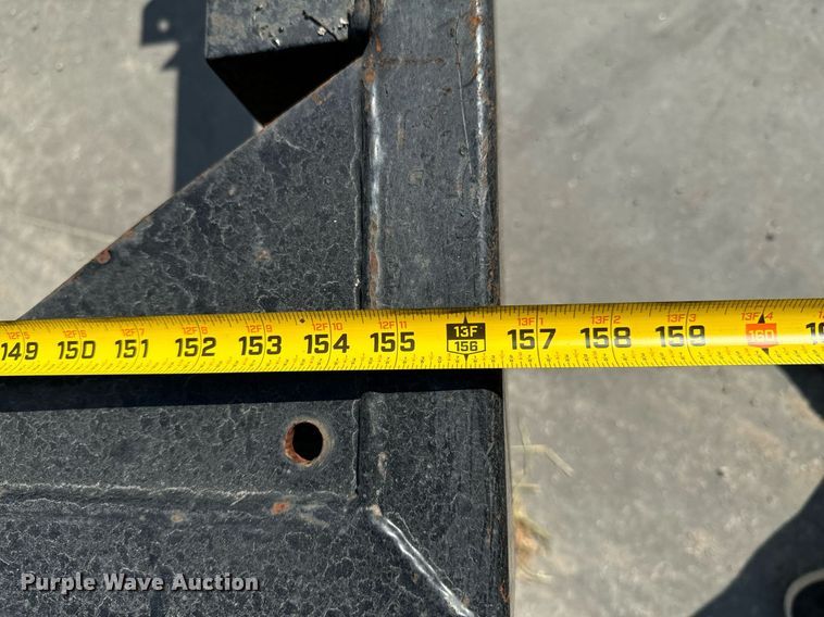 image for item DX1326 Shop built trailer frame