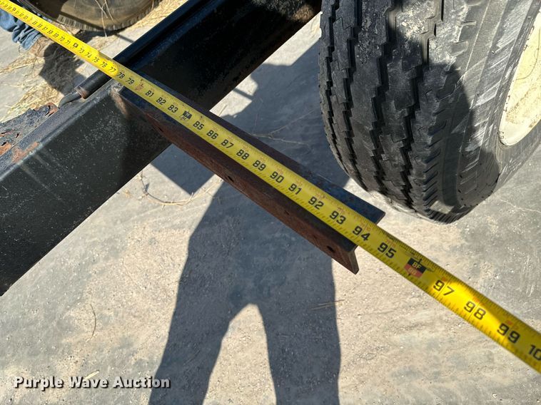 image for item DX1326 Shop built trailer frame