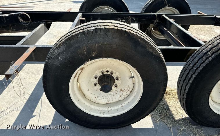 image for item DX1326 Shop built trailer frame