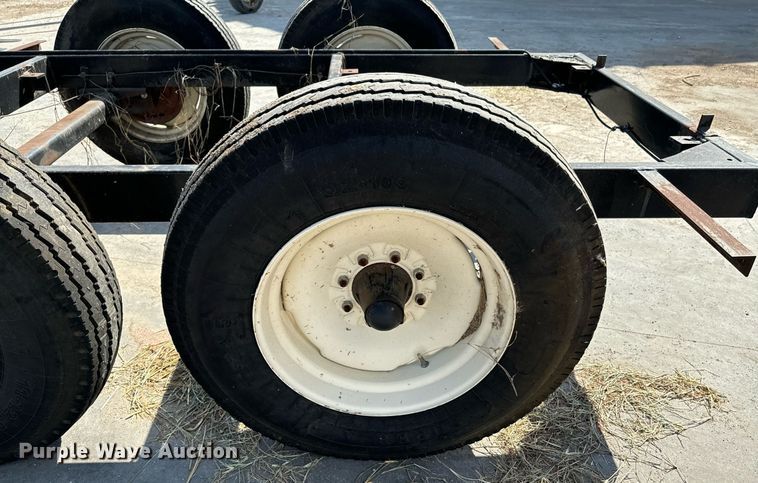 image for item DX1326 Shop built trailer frame