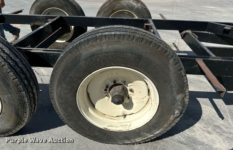 image for item DX1326 Shop built trailer frame