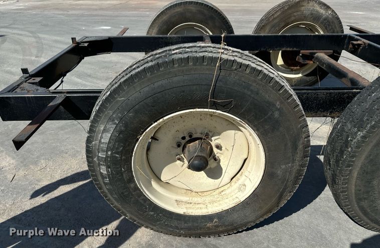 image for item DX1326 Shop built trailer frame