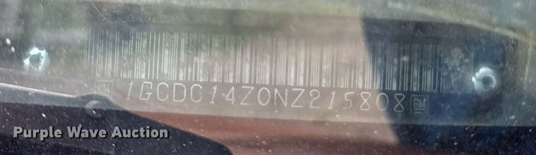 image for item EE7577 1992 Chevrolet  C1500 pickup truck