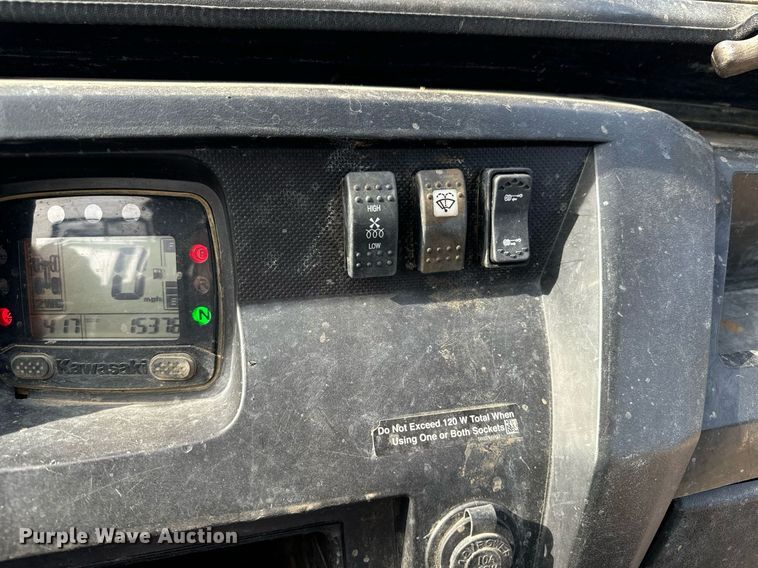 image for item EE7676 2019 Kawasaki  Mule utility vehicle