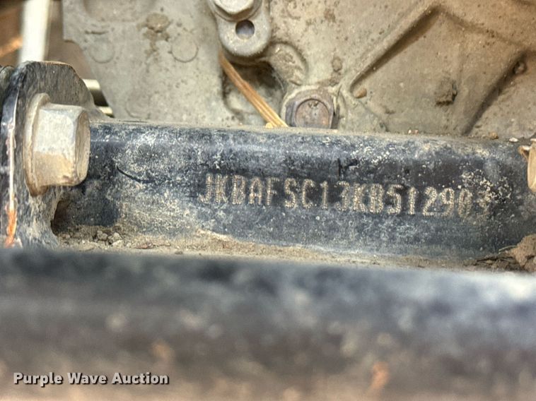 image for item EE7676 2019 Kawasaki  Mule utility vehicle