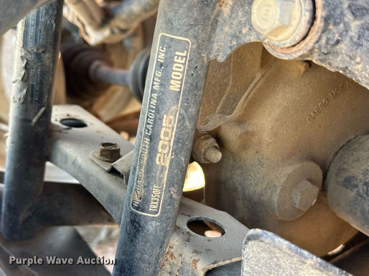 image for item EE7684 2005 Honda Rancher TRX350FE ATV