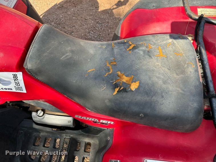 image for item EE7686 2005 Honda Rancher TRX350FE ATV