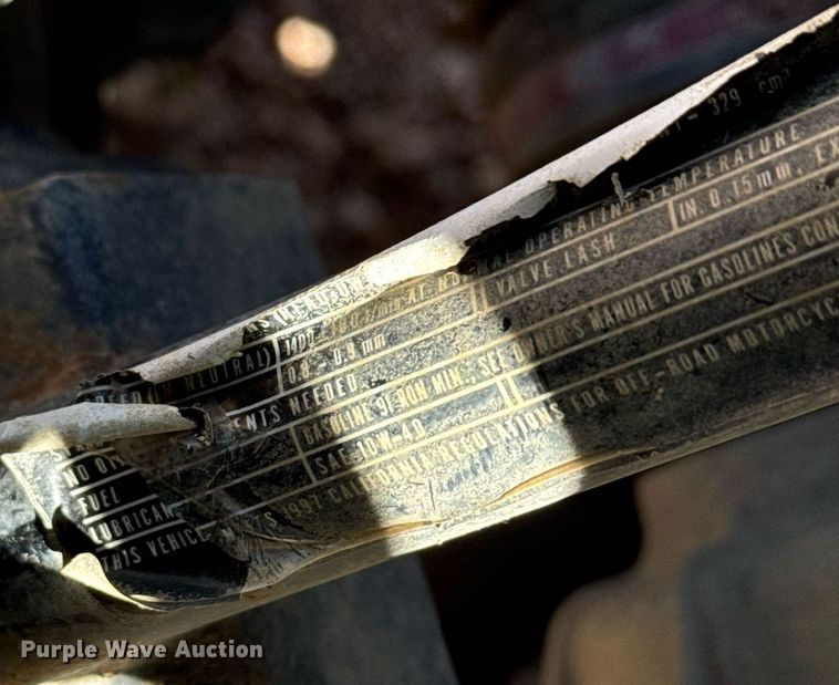 image for item EE7686 2005 Honda Rancher TRX350FE ATV