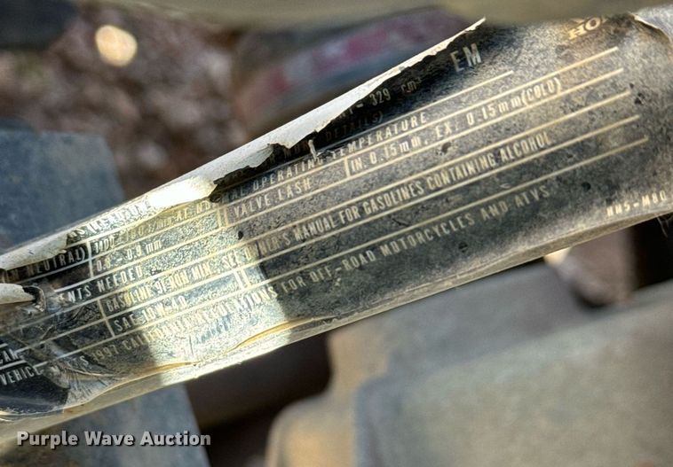 image for item EE7686 2005 Honda Rancher TRX350FE ATV