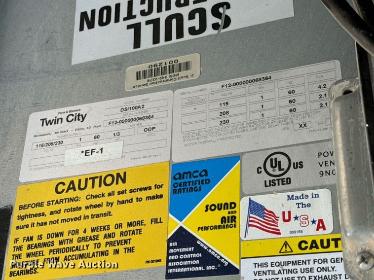 image for item EE7734 Air cleaning equipment 