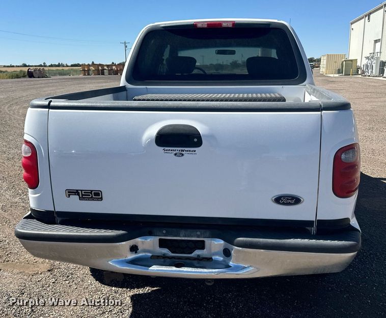 image for item EE7751 2001 Ford F150 XLT SuperCrew pickup truck