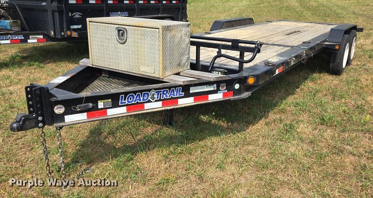 image for item EE8498 2019 Load Trail tilt deck equipment trailer