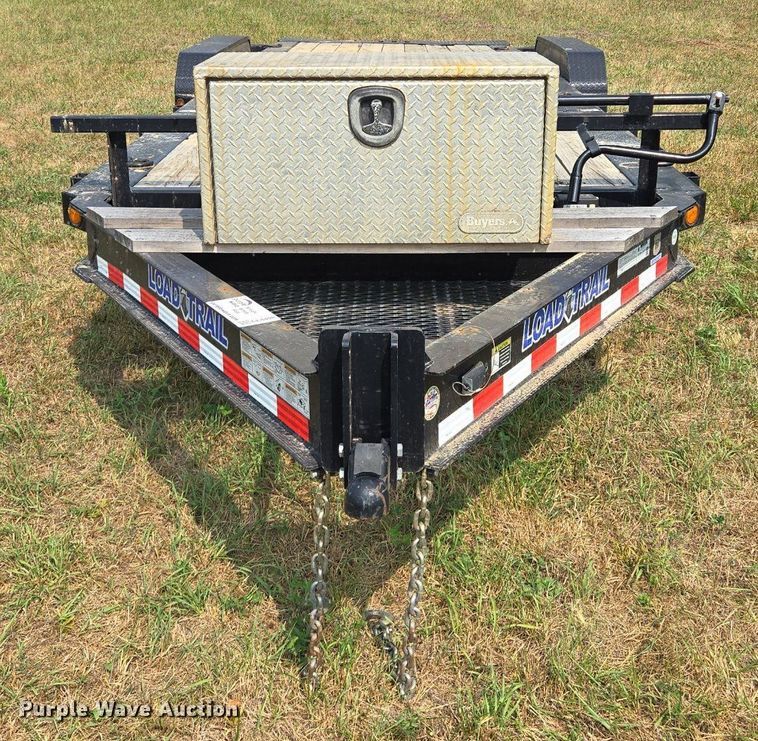 image for item EE8498 2019 Load Trail tilt deck equipment trailer