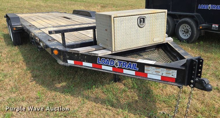 image for item EE8498 2019 Load Trail tilt deck equipment trailer