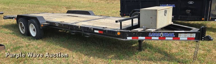image for item EE8498 2019 Load Trail tilt deck equipment trailer