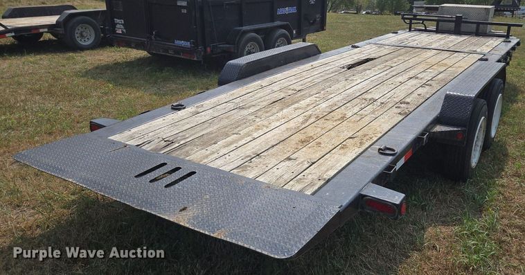 image for item EE8498 2019 Load Trail tilt deck equipment trailer