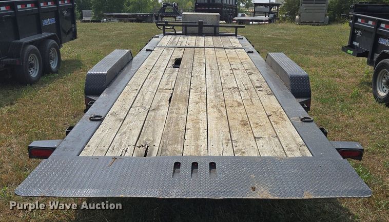 image for item EE8498 2019 Load Trail tilt deck equipment trailer