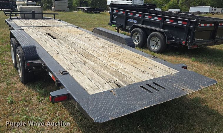image for item EE8498 2019 Load Trail tilt deck equipment trailer