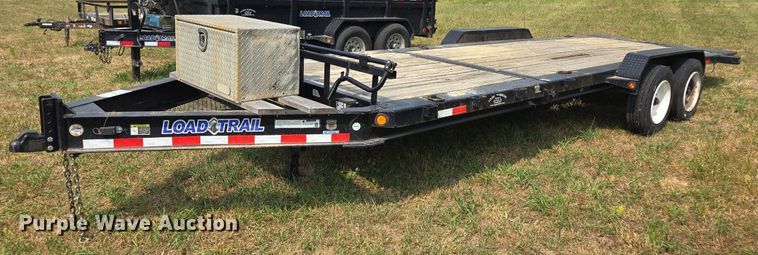 image for item EE8498 2019 Load Trail tilt deck equipment trailer