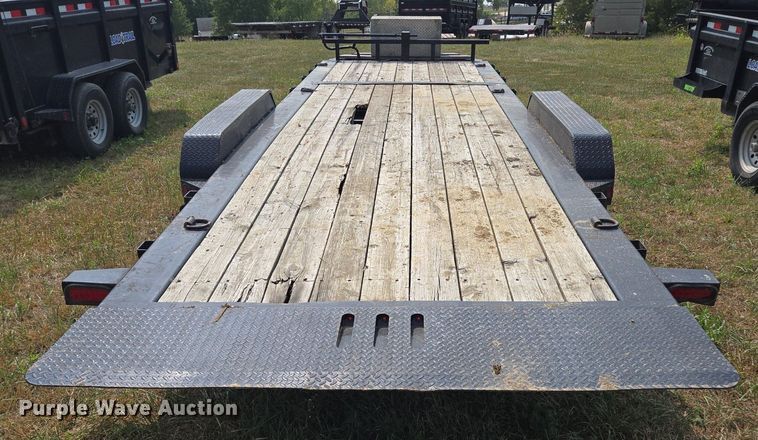 image for item EE8498 2019 Load Trail tilt deck equipment trailer