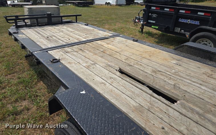 image for item EE8498 2019 Load Trail tilt deck equipment trailer