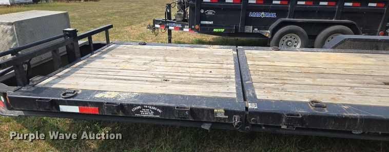 image for item EE8498 2019 Load Trail tilt deck equipment trailer