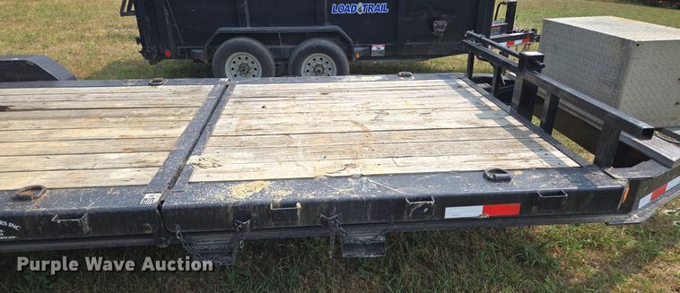 image for item EE8498 2019 Load Trail tilt deck equipment trailer