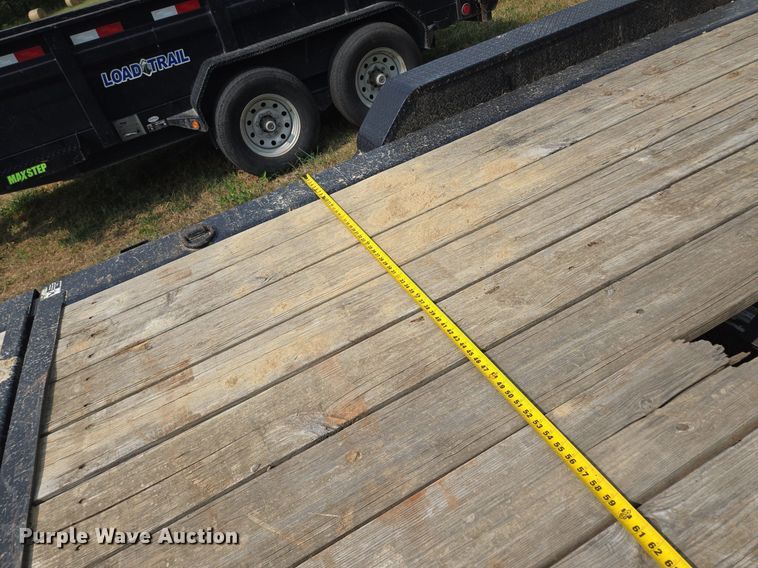 image for item EE8498 2019 Load Trail tilt deck equipment trailer