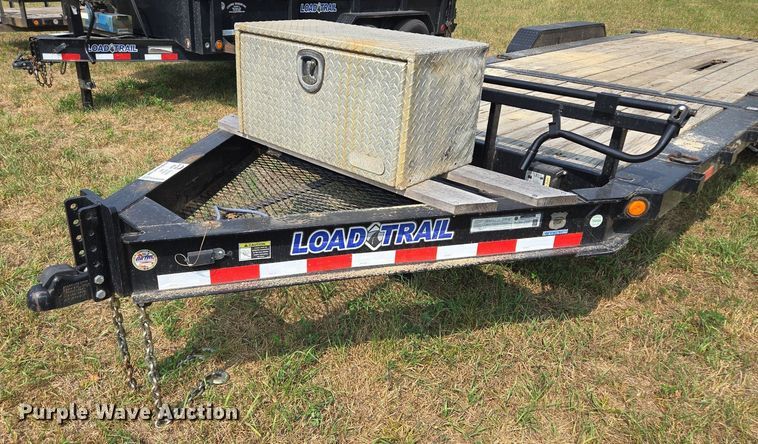 image for item EE8498 2019 Load Trail tilt deck equipment trailer